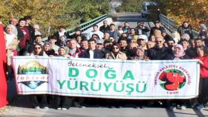 Bilecik İnhisar’da ATA'ya saygı yürüyüşü