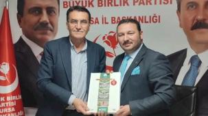 Bursa BBP'ye Dündar'dan ziyaret