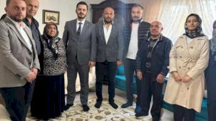 Bursa Osmangazi'de AK Parti'den şehit ailelerine vefa ziyareti