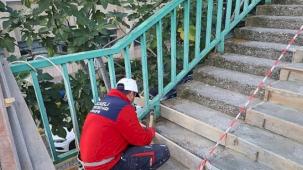 Büyükşehir'den Kuruçeşme SGK üst geçidine tadilat