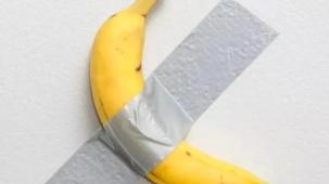 En pahalı muz! Duvara bantlı ama rekor fiyata satıldı!