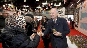 İnegöl'de Kadına Yönelik Şiddete Karşı Anlamlı Etkinlik