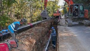 İSU, Kroman Çelik ve Sarkuysan'a Geri Kazanım Suyu Sağlayacak İletim Hattı Çalışmalarına Başladı