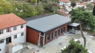 Kızderbent'teki çok amaçlı salonun yüzde 95'i tamam