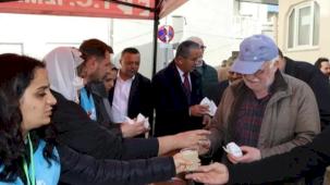 Kocaeli İzmit Belediyesi Tepecik Camii cemaati ile buluştu