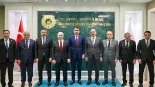 Konya Heyeti Bakanlarla Konya Yatırımlarını Değerlendirdi