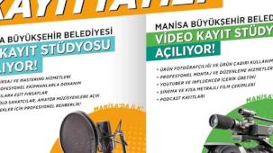 Manisa'dan ücretsiz video ve ses kayıt stüdyosu desteği