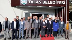 MHP Kayseri Kocasinan'dan Talas'a ziyaret
