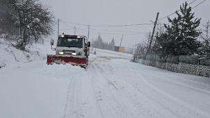 Osmangazi'de kar mesaisi başladı