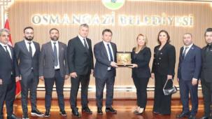 TEKSİDER'den Başkan Aydın'a nezaket