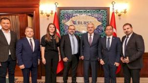 TOSYÖV Bursa heyetinden Vali Ayyıldız’a Ziyaret