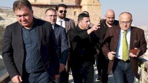 Türkmenistan'ın Ankara Büyükelçisi Mekan İshanguliyev, Kayaşehir'i Gezdi
