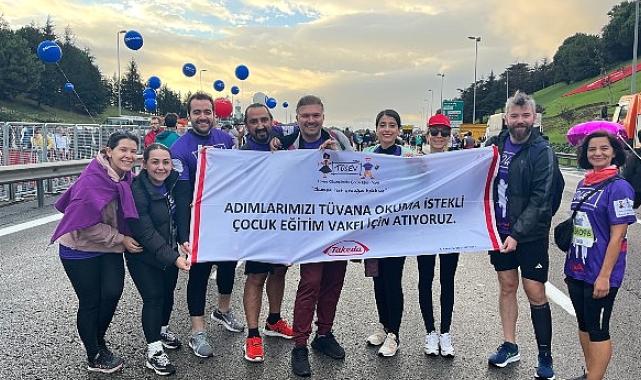 Takeda Türkiye, İstanbul Maratonu'nda TOÇEV İçin Koştu