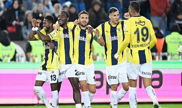Trabzonspor 2-3 Fenerbahçe (Maç Sonucu)