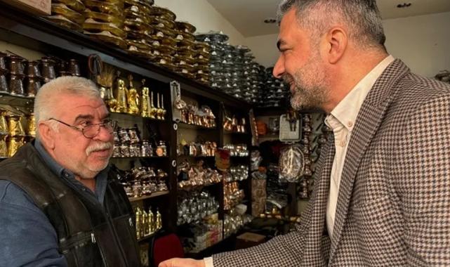 Vekil Faruk Kılıç'tan esnaf ziyaretleri
