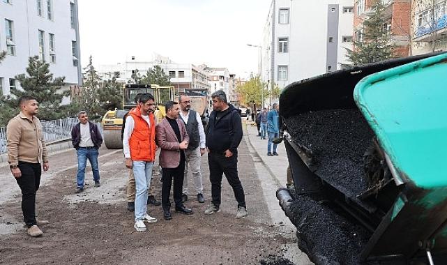 Yeni Mahalle Gürbüz Sokak'a sıcak asfalt serildi
