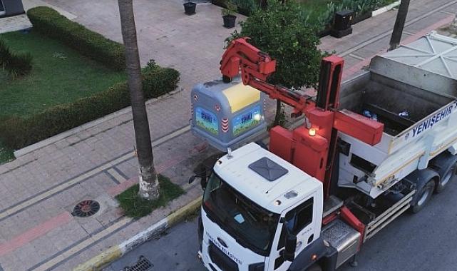Yenişehir'de sessiz çöp toplama dönemi başladı