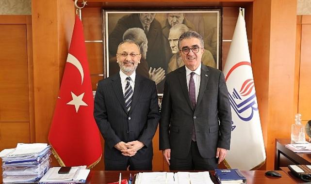 Başkan Özmen'den Başkan Mutlu'ya ziyaret