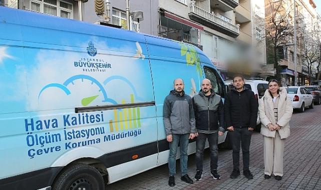 Bayrampaşa'nın hava kalitesi ölçülüyor