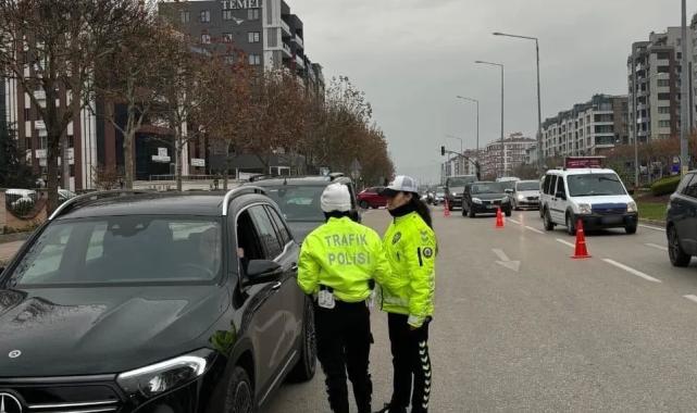 Bursa'da bir haftada 10 bine yakın araca idari para cezası