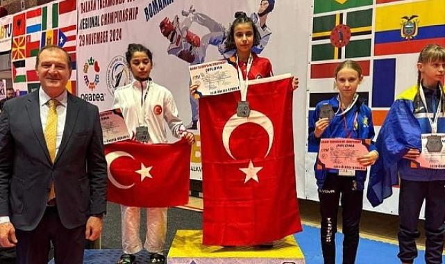 Büyükşehir Belediyesporlu Fatma Azra Balkan Şampiyonu Oldu