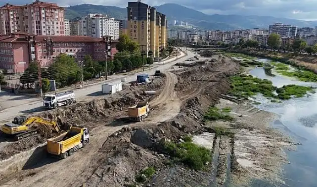Canik'e Yeni Gerdanlık: Mert Irmağı Islahı Devam Ediyor