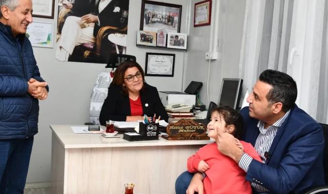 İzmir Çiğli'de Başkan Yıldız'dan mahalle muhtarlarına ziyaret