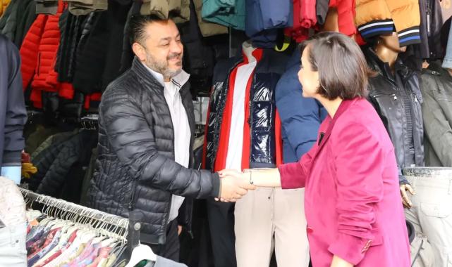 İzmir Karabağlar'da esnafla dayanışma