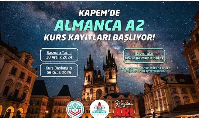 KAPEM'de Almanca A1 ve A2 Seviye Kurslar Düzenlenecek