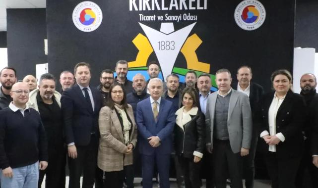Kırklareli Valisi Turan'dan Kırklareli TSO'ya iade-i ziyaret