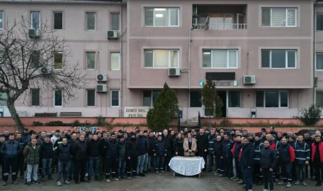 Kocaeli İzmit'te Fen İşleri'nden yeni yıl buluşma
