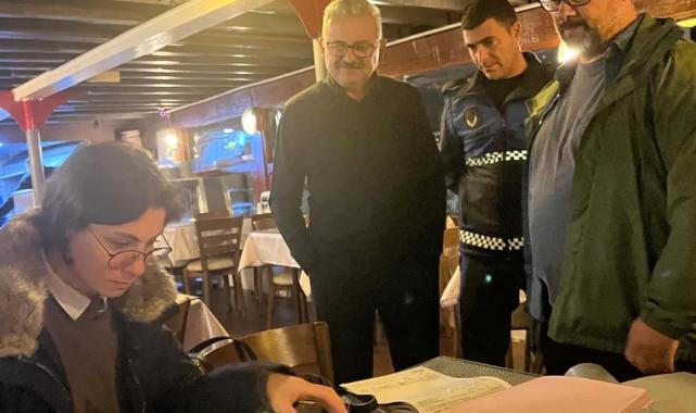 Kocaeli Zabıtası'ndan yılbaşı öncesi denetim