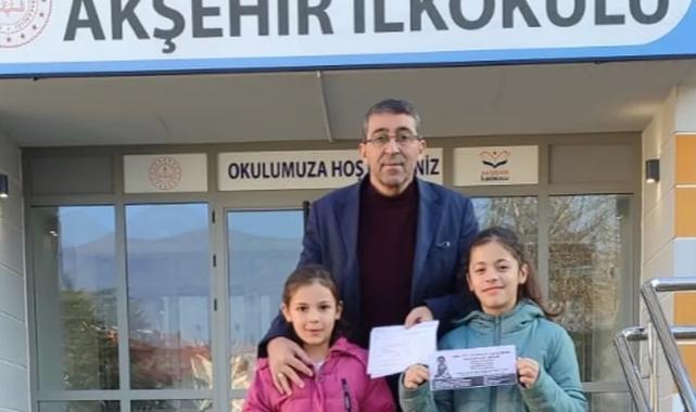 Konya'da Akşehir İlkokulu'nda anlamlı yardım kampanyası