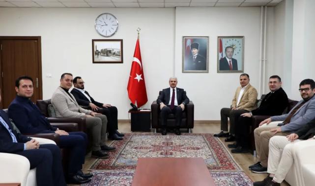 KONYAGİAD'dan Vali Akın'ı ziyaret