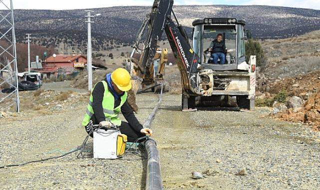 KOSKİ'den Şehir Merkezinde 3.8 Km Yeni Şebeke Çalışması