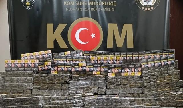 Mardin Emniyeti'nden kaçakçılara büyük darbe