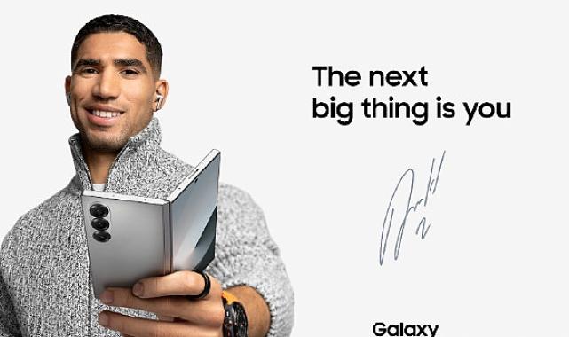Samsung Galaxy'nin Yenı̇ Marka Elçı̇sı̇ Ünlü Futbolcu Achraf Hakimi Oldu