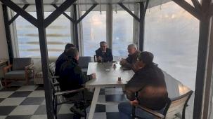 Başkan Topaloğlu'ndan Hurdacılar Sitesi esnafına ziyaret