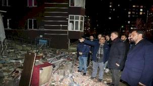 Beylikdüzü'nde doğalgaz patlaması