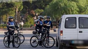 Bisikletli zabıtadan çevreci denetim