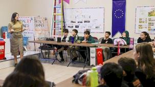 Buca'da çocuklara iklim değişikliği eğitimi