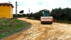 Bursa Gemlik'te arazi yolları açılıyor