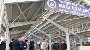 Bursa Yıldırım'da Bağlaraltı kapalı pazar alanı açılıyor