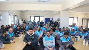 Çiftçi: “Emeğiniz, şehrimizi daha güzel ve temiz kılıyor”