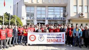 Didim Belediye Personelinden Başkan Gençay'a Büyük Destek: 