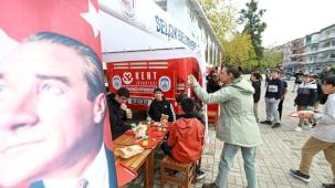 Efes Selçuk'ta Her Şey Çocuklar İçin: Öğrenci Otobüsü Büyük İlgi Gördü