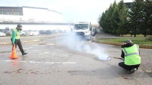 Haşereyle mücadeleye kışın da devam