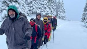 İnegöl Belediyesporlu Dağcılar Sarıkamış Şehitleri İçin Yürüdü