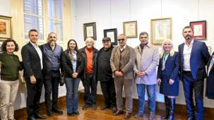 İzmir Bornova'da 'Galeri Hamam Sanat' kapılarını açtı