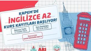 KAPEM'de İngilizce A2 Kursu İçin Kayıtlar Başlıyor